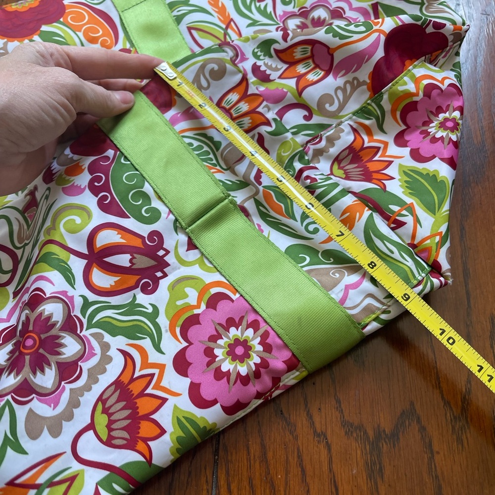 Shiraleah tote beach travel bag floral large flaw - Picture 5 of 13